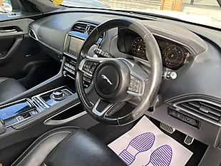 Used 2019 Jaguar F-Pace Chequered Flag White - Interior and Exterior details 10