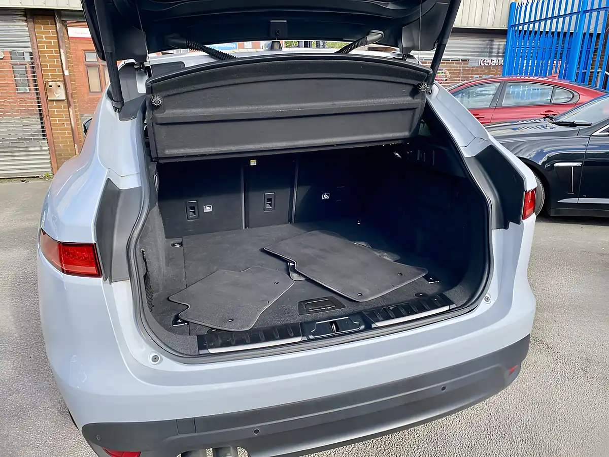 Used 2019 Jaguar F-Pace Chequered Flag White - Interior and Exterior details 12