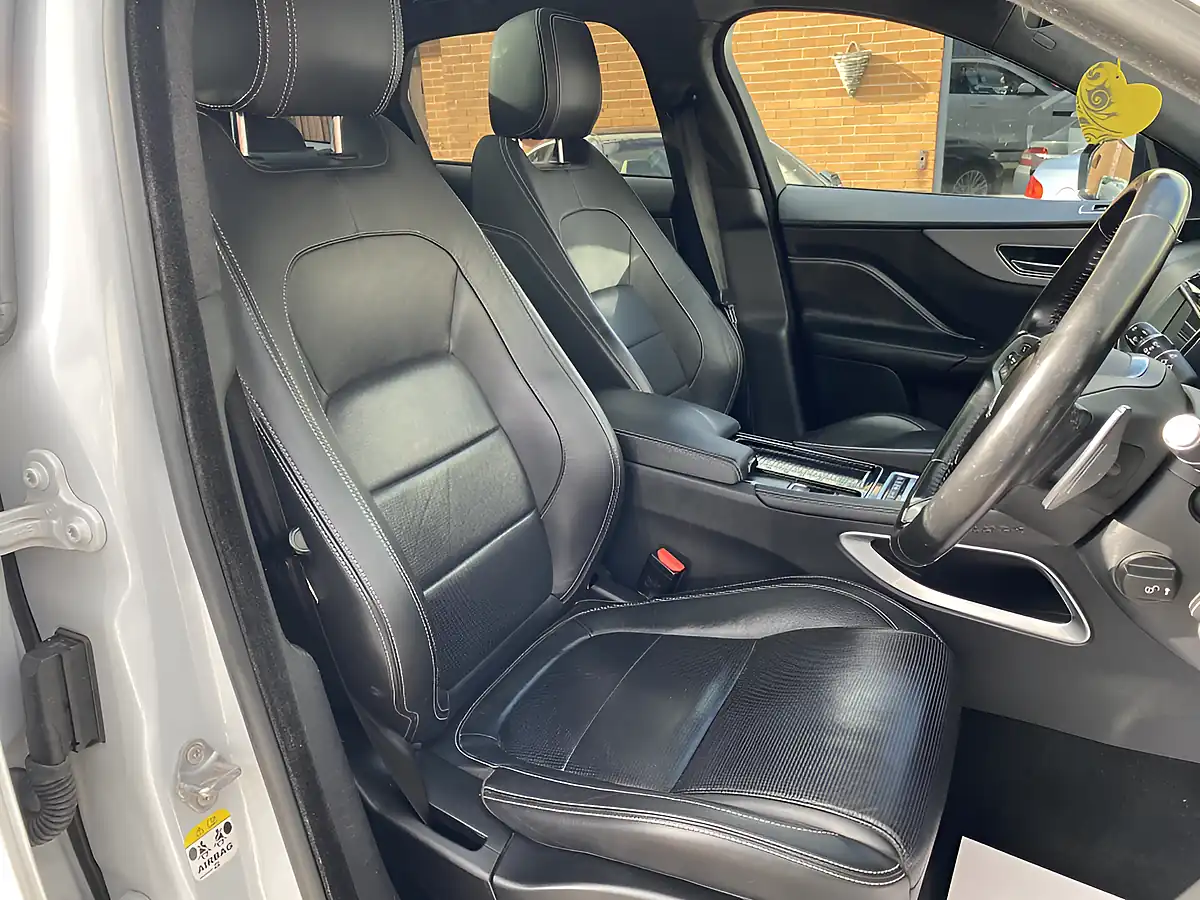 Used 2019 Jaguar F-Pace Chequered Flag White - Interior and Exterior details 14