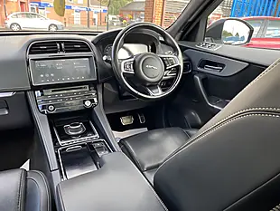 Used 2019 Jaguar F-Pace Chequered Flag White - Interior and Exterior details 7