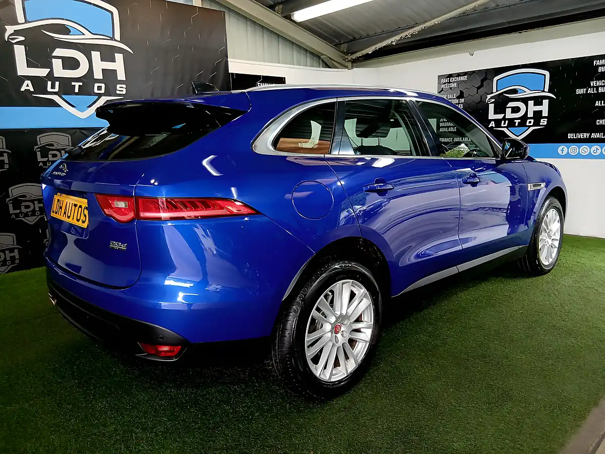Used 2019 Jaguar F-Pace Portfolio Blue - Interior and Exterior details 3