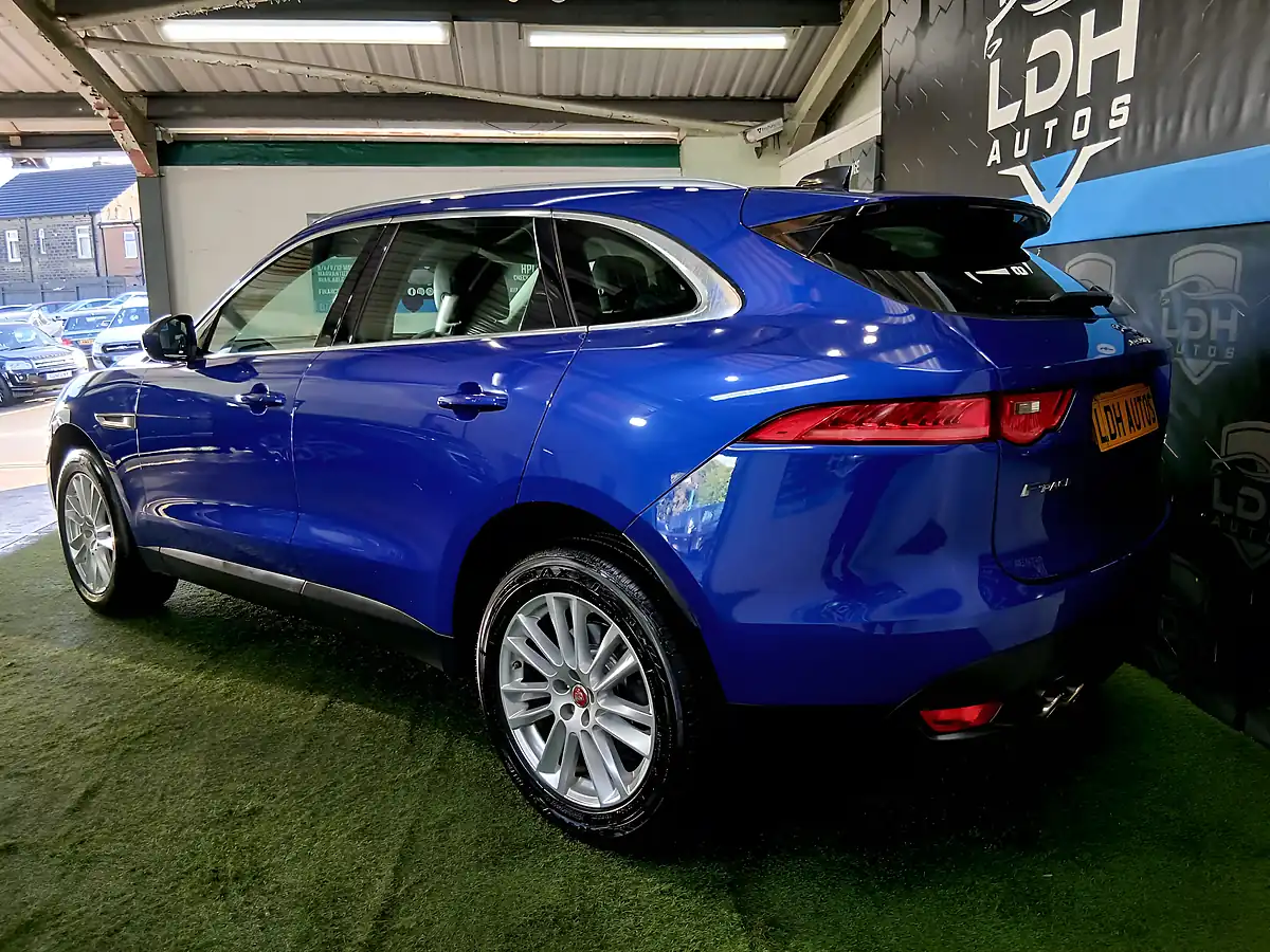 Used 2019 Jaguar F-Pace Portfolio Blue - Interior and Exterior details 5