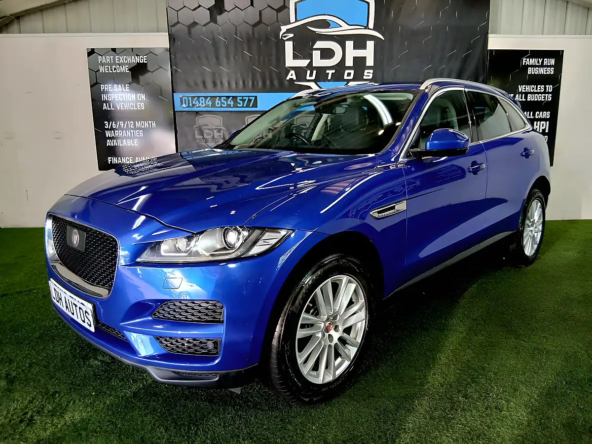 Used 2019 Jaguar F-Pace Portfolio Blue - Interior and Exterior details 6