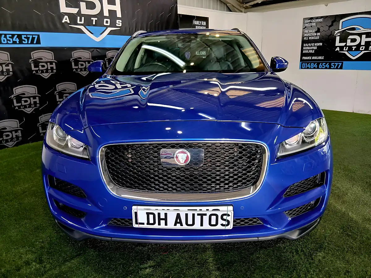 Used 2019 Jaguar F-Pace Portfolio Blue - Interior and Exterior details 7