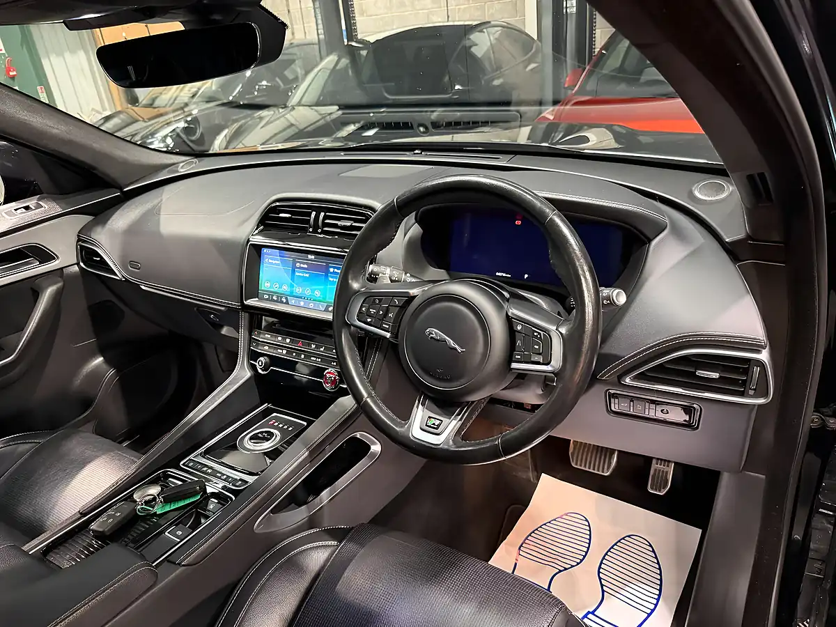 Used 2019 Jaguar F-Pace R-Sport Black - Interior and Exterior details 12