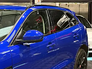 Used 2019 Jaguar F-Pace R-Sport Blue - Interior and Exterior details 12