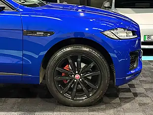 Used 2019 Jaguar F-Pace R-Sport Blue - Interior and Exterior details 13