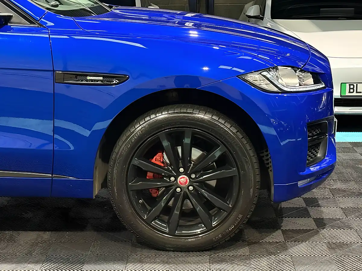 Used 2019 Jaguar F-Pace R-Sport Blue - Interior and Exterior details 13