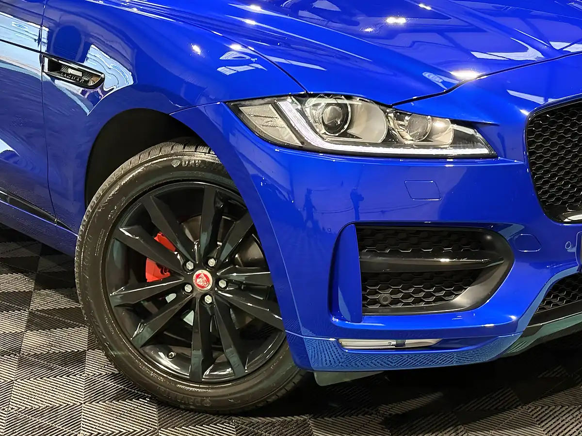 Used 2019 Jaguar F-Pace R-Sport Blue - Interior and Exterior details 15