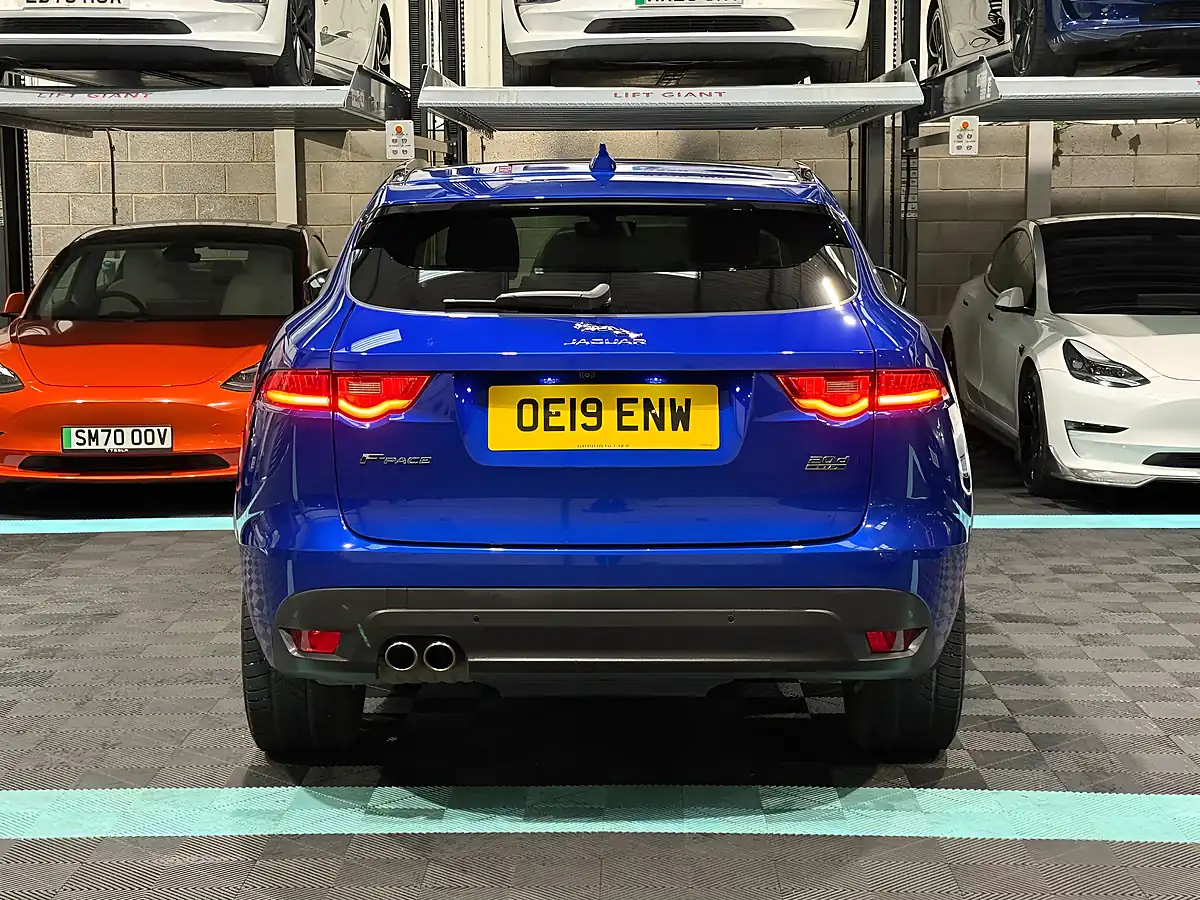 Used 2019 Jaguar F-Pace R-Sport Blue - Interior and Exterior details 8
