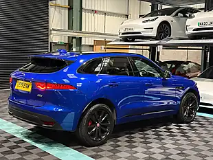 Used 2019 Jaguar F-Pace R-Sport Blue - Interior and Exterior details 9