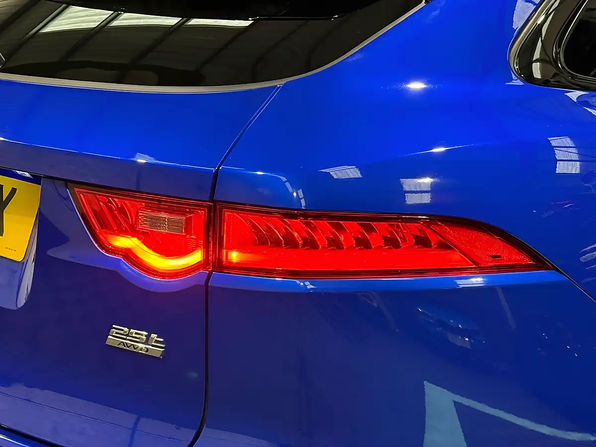 Used 2019 Jaguar F-Pace R-Sport Blue - Interior and Exterior details 11