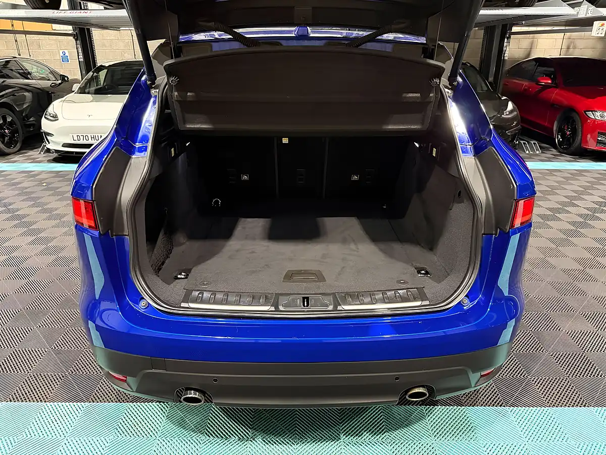Used 2019 Jaguar F-Pace R-Sport Blue - Interior and Exterior details 14