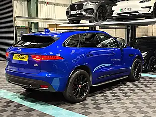 Used 2019 Jaguar F-Pace R-Sport Blue - Interior and Exterior details 9