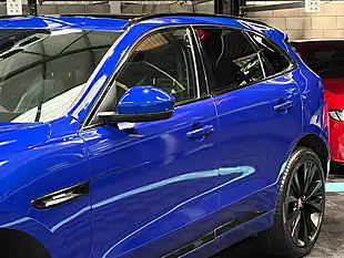 Used 2019 Jaguar F-Pace R-Sport Blue - Interior and Exterior details 10