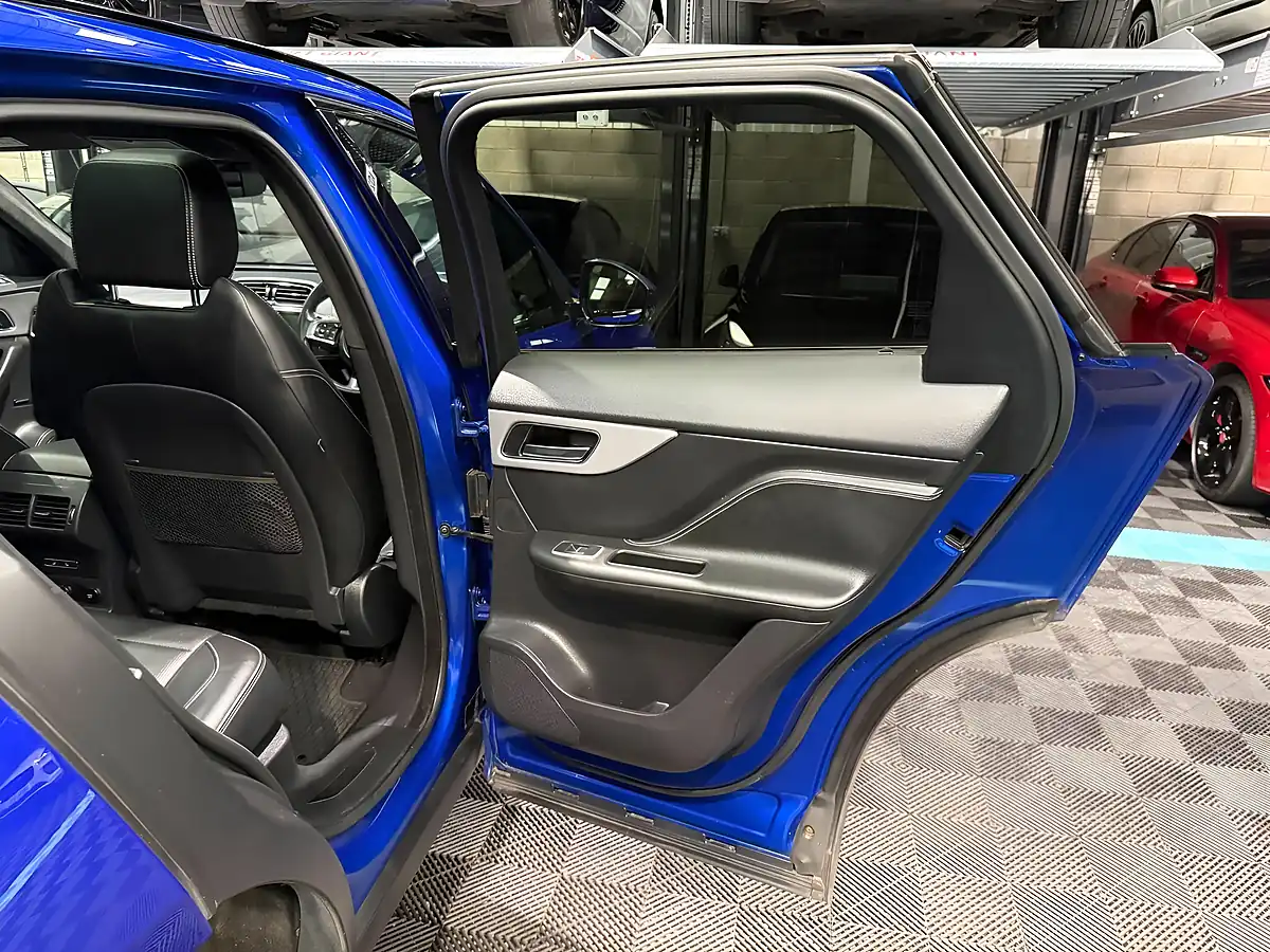 Used 2019 Jaguar F-Pace R-Sport Blue - Interior and Exterior details 14