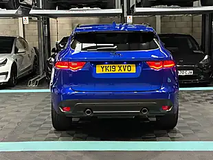Used 2019 Jaguar F-Pace R-Sport Blue - Interior and Exterior details 8