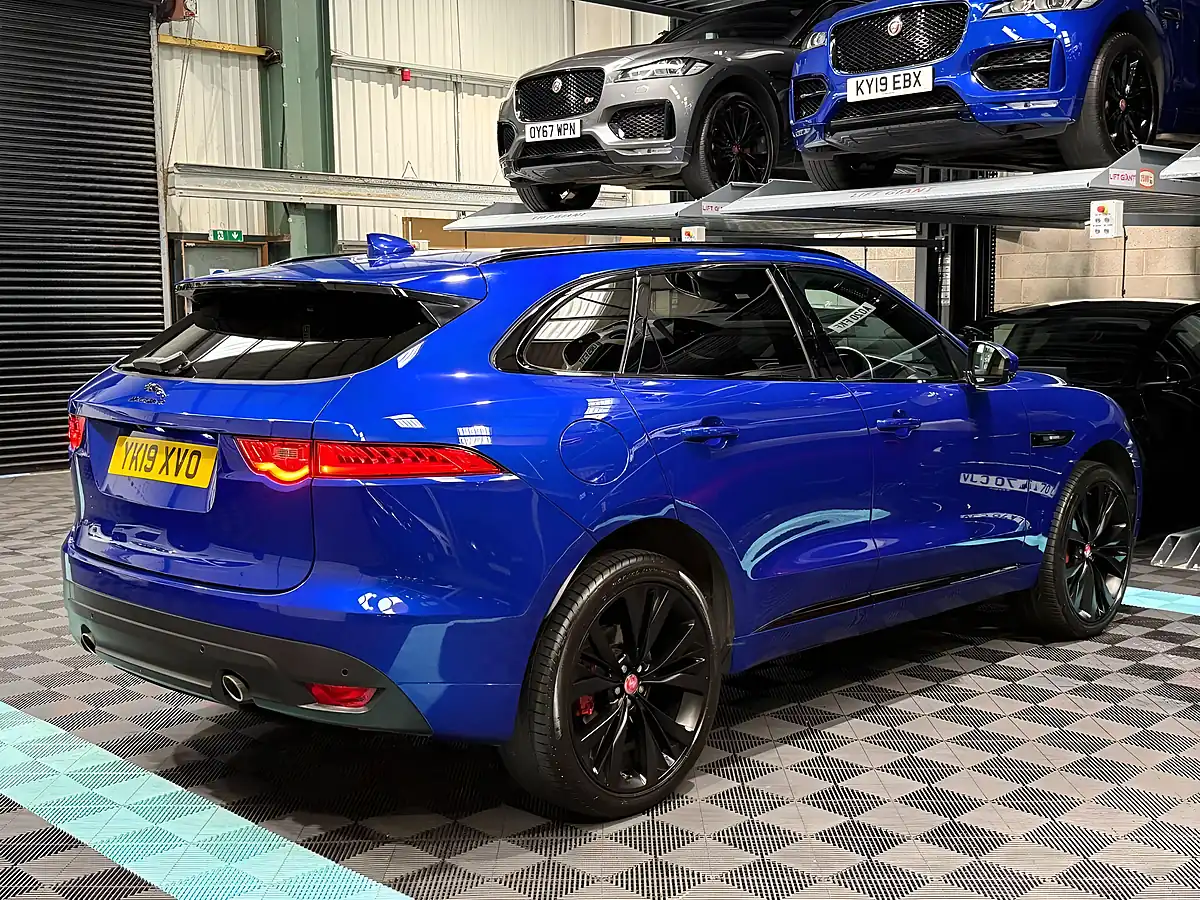 Used 2019 Jaguar F-Pace R-Sport Blue - Interior and Exterior details 9