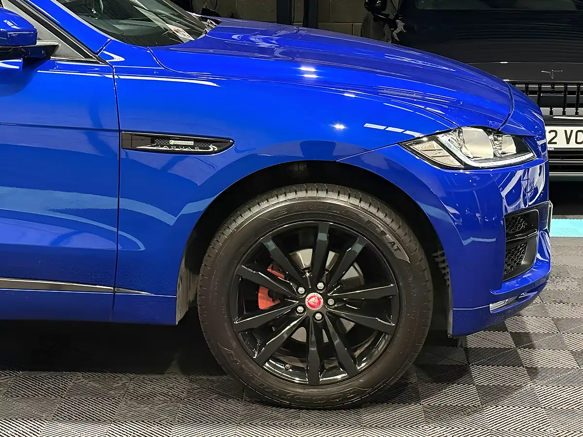 Used 2019 Jaguar F-Pace R-Sport Blue - Interior and Exterior details 10