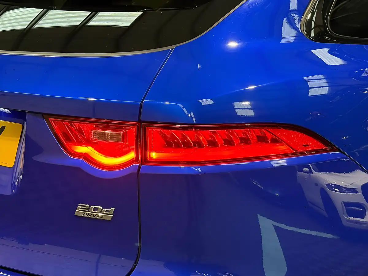 Used 2019 Jaguar F-Pace R-Sport Blue - Interior and Exterior details 11