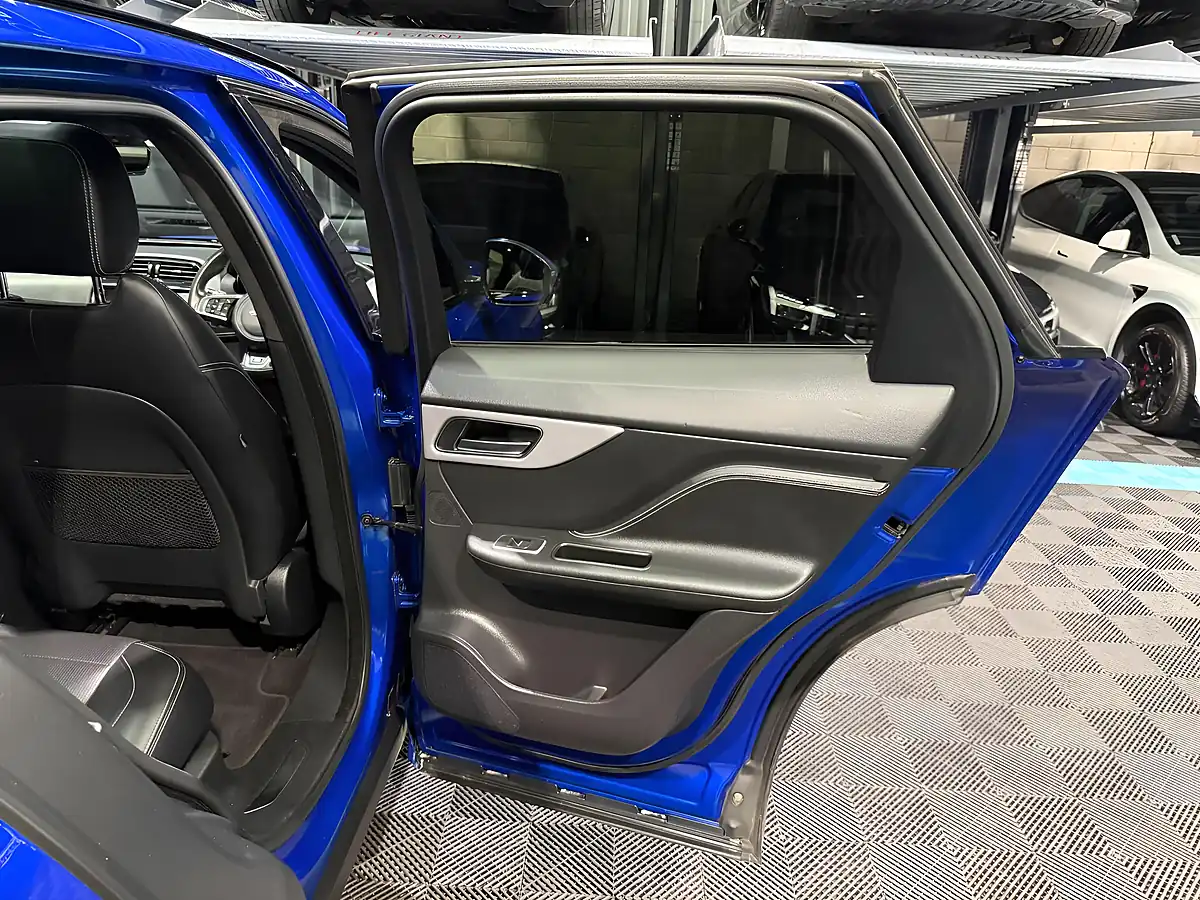 Used 2019 Jaguar F-Pace R-Sport Blue - Interior and Exterior details 14