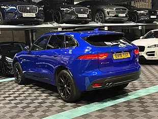 Used 2019 Jaguar F-Pace R-Sport Blue - Interior and Exterior details 7