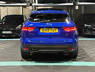 Used 2019 Jaguar F-Pace R-Sport Blue - Interior and Exterior details 8