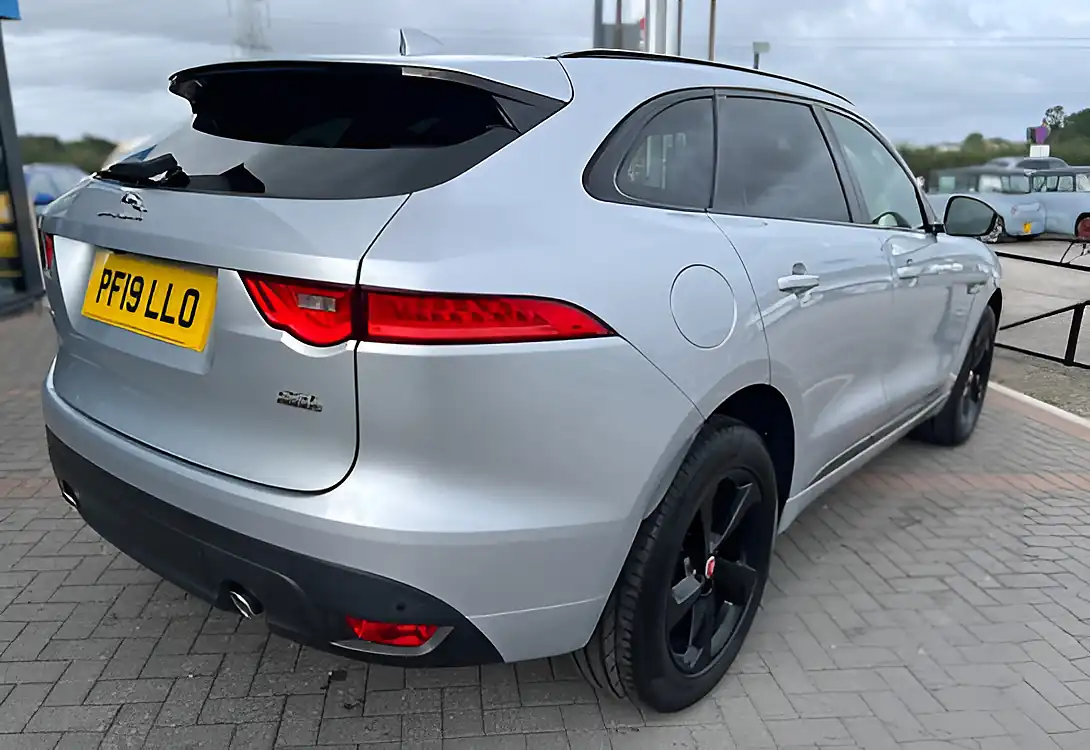 Used 2019 Jaguar F-Pace R-Sport Indus Silver - Interior and Exterior details 6