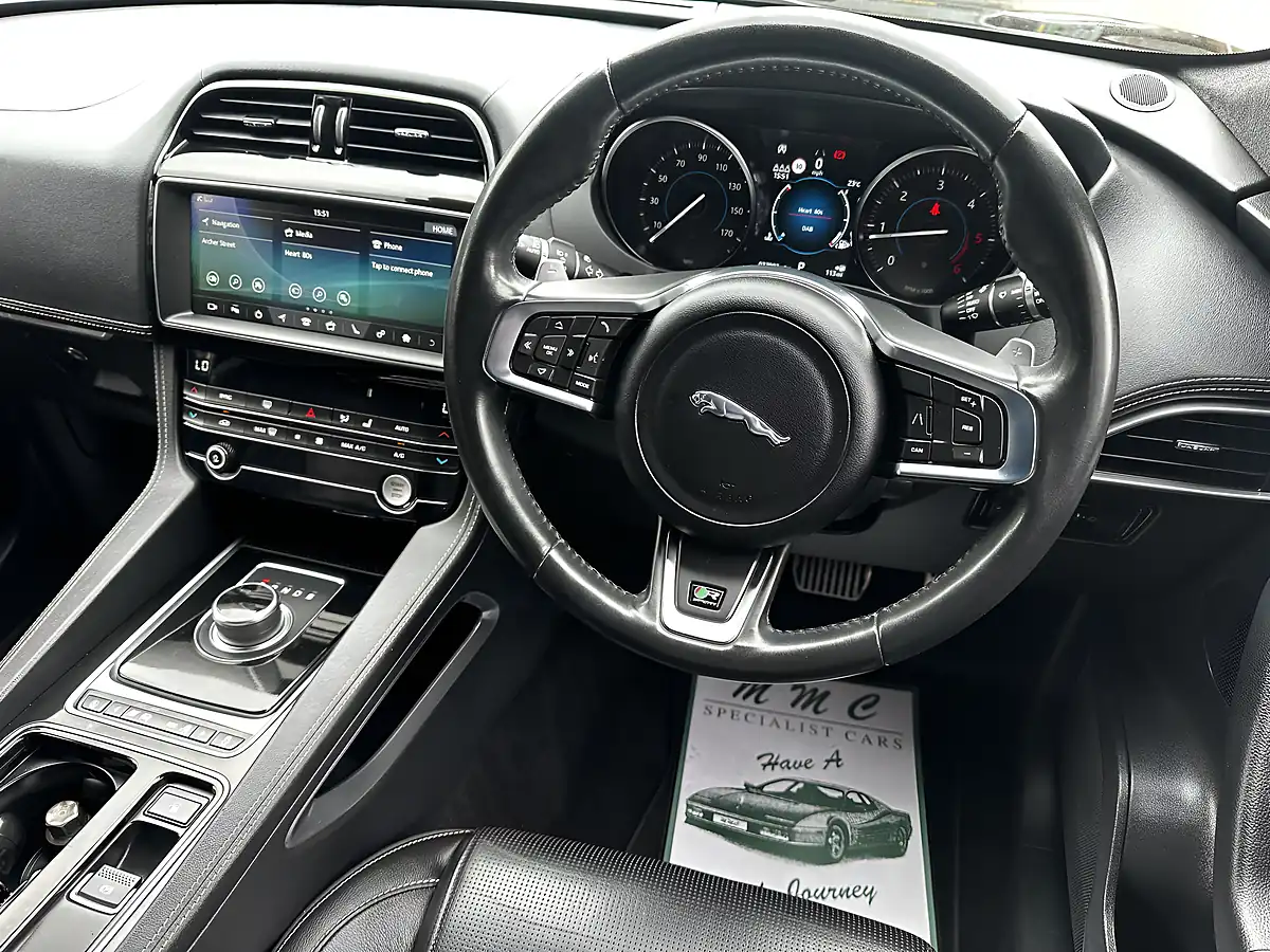 Used 2019 Jaguar F-Pace R-Sport Narvik Black - Interior and Exterior details 15