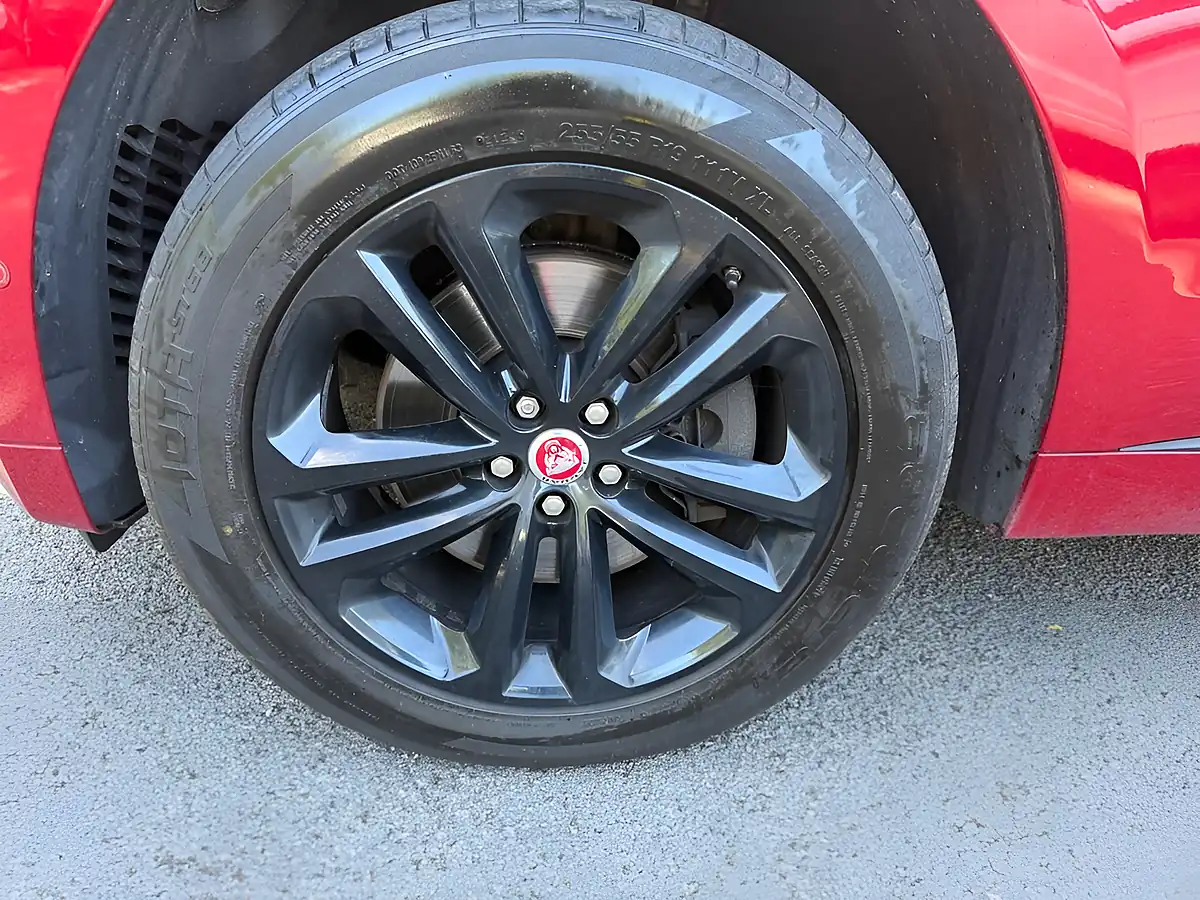 Used 2019 Jaguar F-Pace R-Sport Red - Interior and Exterior details 11