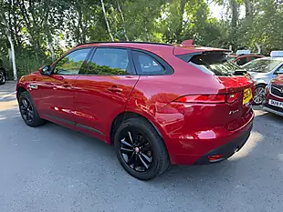 Used 2019 Jaguar F-Pace R-Sport Red - Interior and Exterior details 4