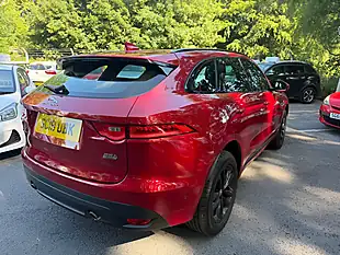 Used 2019 Jaguar F-Pace R-Sport Red - Interior and Exterior details 6