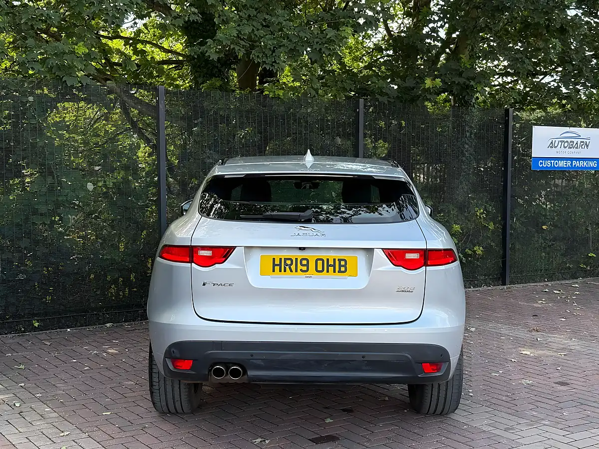 Used 2019 Jaguar F-Pace R-Sport Silver - Interior and Exterior details 8