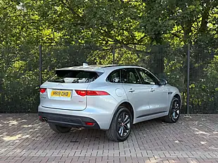 Used 2019 Jaguar F-Pace R-Sport Silver - Interior and Exterior details 9