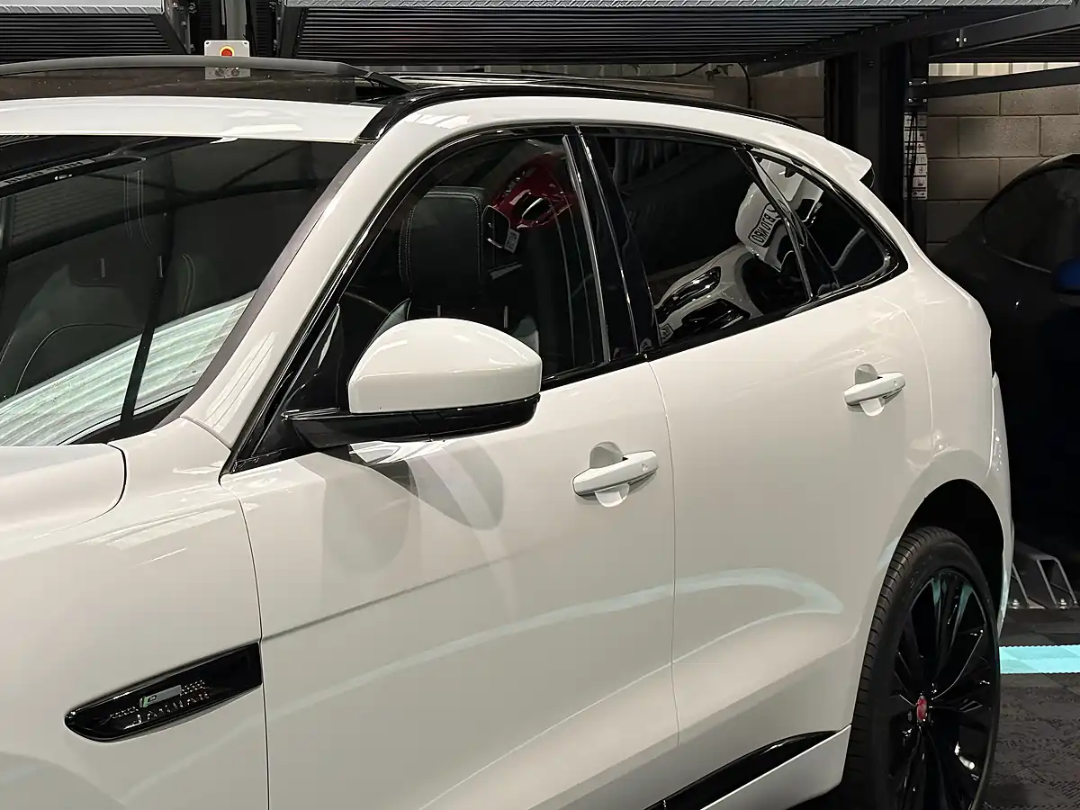 Used 2019 Jaguar F-Pace R-Sport White - Interior and Exterior details 10