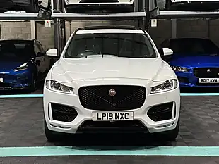 Used 2019 Jaguar F-Pace R-Sport White - Interior and Exterior details 4