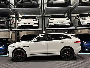Used 2019 Jaguar F-Pace R-Sport White - Interior and Exterior details 6