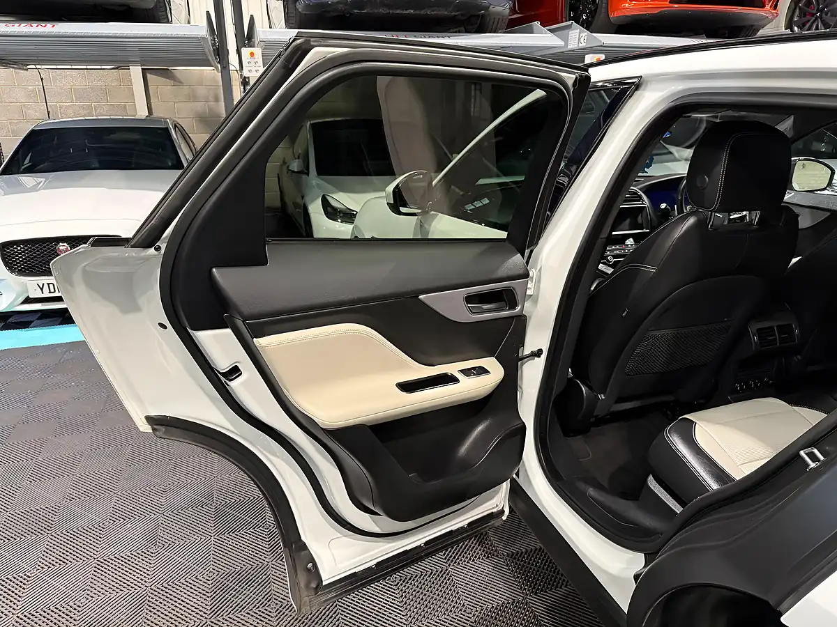 Used 2019 Jaguar F-Pace R-Sport White - Interior and Exterior details 15