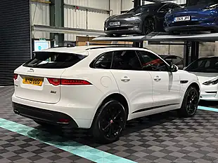Used 2019 Jaguar F-Pace R-Sport White - Interior and Exterior details 9