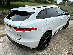 Used 2019 Jaguar F-Pace R-Sport White - Interior and Exterior details 15
