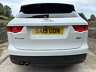 Used 2019 Jaguar F-Pace R-Sport White - Interior and Exterior details 18