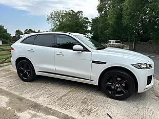 Used 2019 Jaguar F-Pace R-Sport White - Interior and Exterior details 6