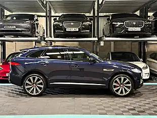 Used 2019 Jaguar F-Pace S Blue - Interior and Exterior details 10