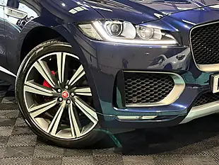 Used 2019 Jaguar F-Pace S Blue - Interior and Exterior details 11