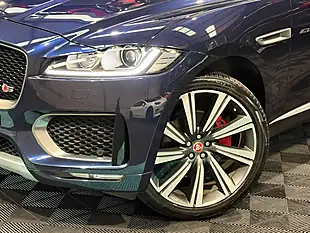 Used 2019 Jaguar F-Pace S Blue - Interior and Exterior details 12