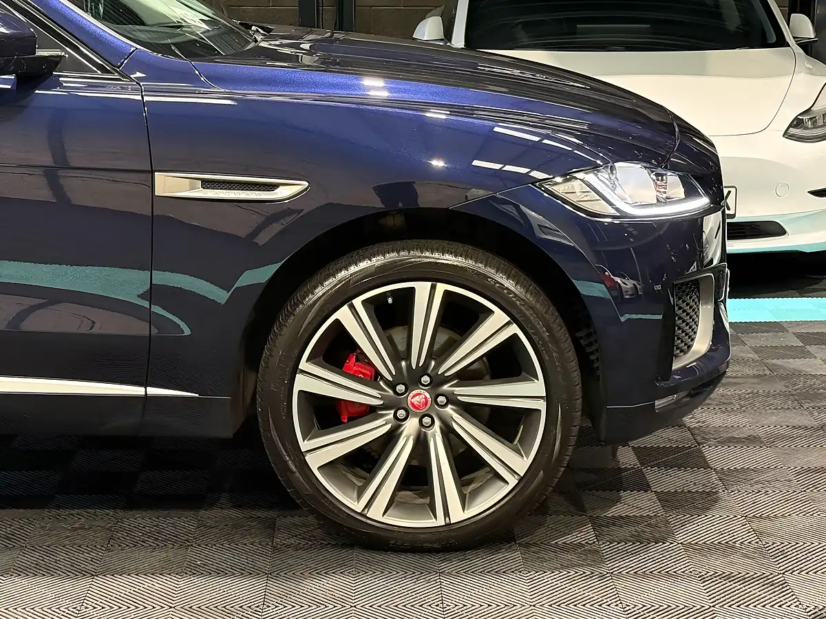 Used 2019 Jaguar F-Pace S Blue - Interior and Exterior details 15