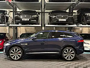 Used 2019 Jaguar F-Pace S Blue - Interior and Exterior details 6