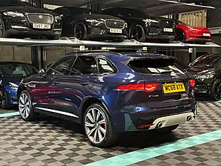 Used 2019 Jaguar F-Pace S Blue - Interior and Exterior details 7