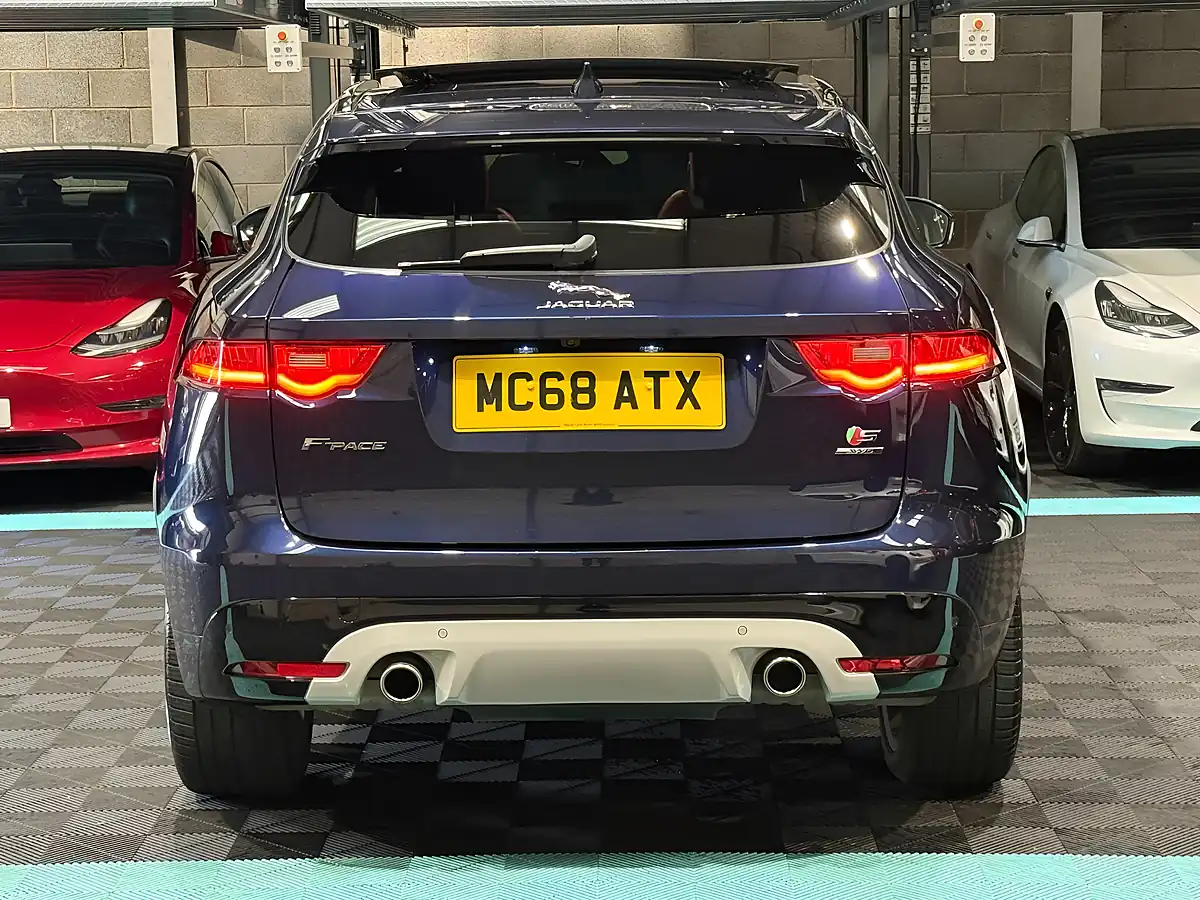 Used 2019 Jaguar F-Pace S Blue - Interior and Exterior details 8