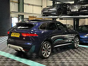 Used 2019 Jaguar F-Pace S Blue - Interior and Exterior details 9